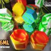 Contenedor de Silicona Antiadherente 26ml de capacidad Diseño Panal de Abejas - Imagen 2