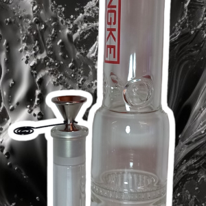 Bong de 38cm con quemador metálico